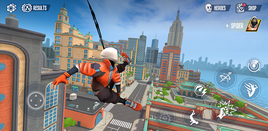Spider Fighter 3 Mod APK 3.45.90 [All Characters Unlocked]