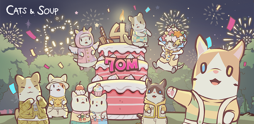 Cats and Soup Mod APK 4.0.0 [Unlimited Money]