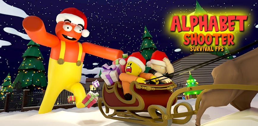 Alphabet Shooter Survival FPS Mod APK 1.0.69 [Unlimited money]