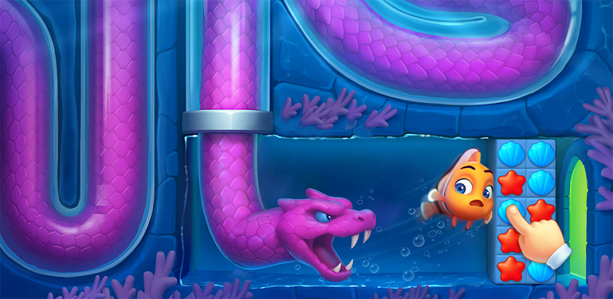 Fishdom Mod APK 9.1.7.0 [Unlimited coins, gems]