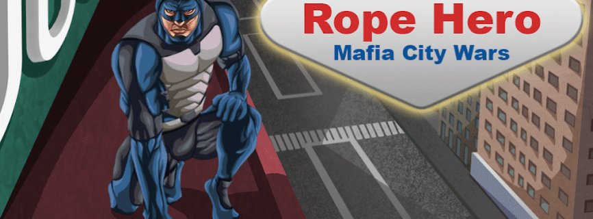Rope Hero Mafia City Wars Mod APK 1.8.0 [Unlimited money, gems]