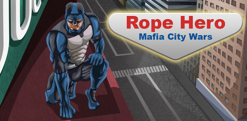 Rope Hero Mafia City Wars Mod APK 1.8.0 [Unlimited money, gems]