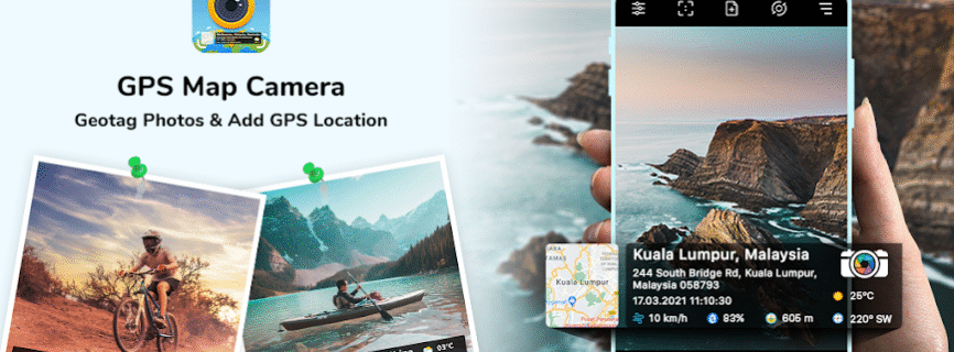 GPS Map Camera Mod APK 1.7.2 [Premium Unlocked]