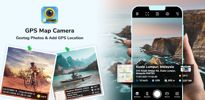 GPS Map Camera Mod APK 1.7.2 [Premium Unlocked]