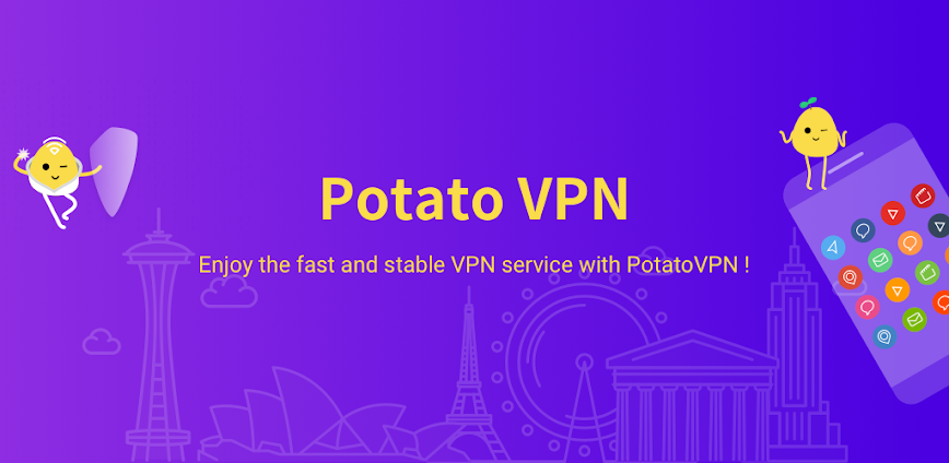 Potato Vpn Mod APK 63.2 [Premium]