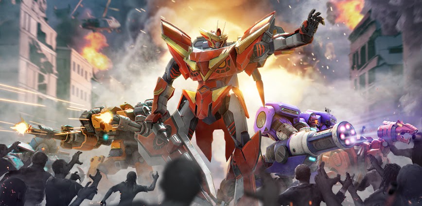 Mech Assemble: Zombie Swarm Mod APK 1.6.18 [Unlimited money]