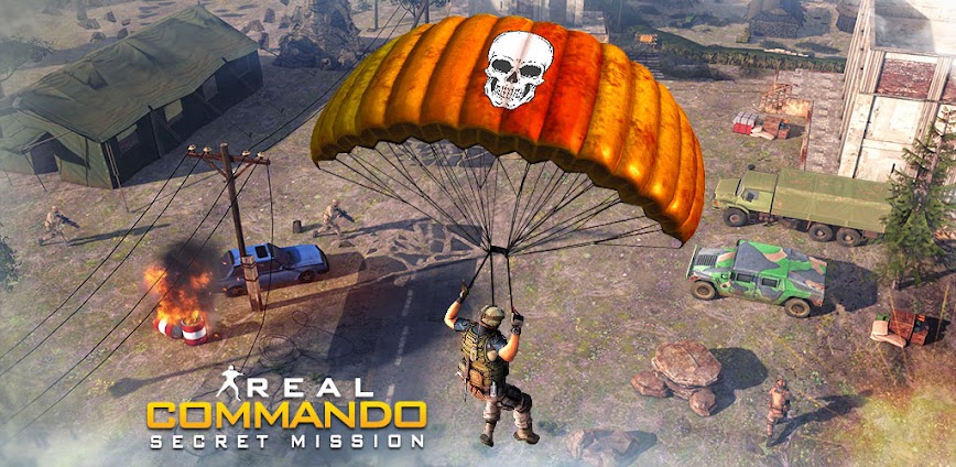 Real Commando Secret Mission Mod APK 25.4 [Unlimited money]