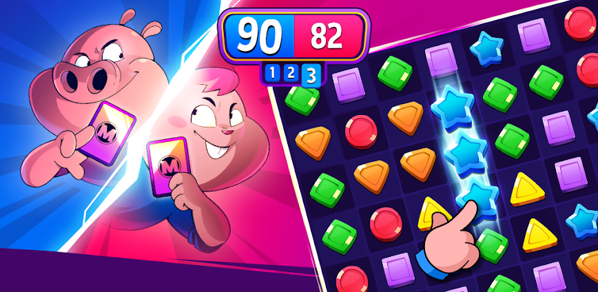 Match Masters Mod APK 5.226 [Unlimited money, boosters]