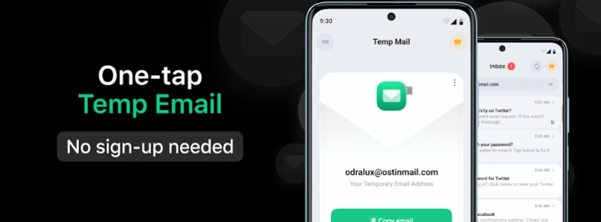 Temp Mail Mod APK 4.08 [Premium unlocked]
