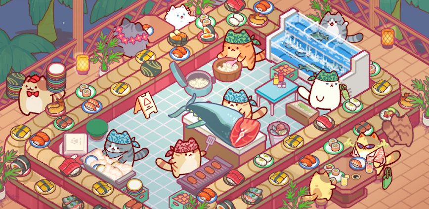 Cat Snack Bar Mod APK 1.0.203 [Unlimited money]
